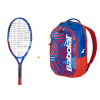 Tenisový set Babolat - Ballfighter 21 + Backpack Kids red - Grip 0000