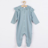 Dojčenský bavlnený overal STRIPES ľadovo modrý, od značky NEW BABY 80 (9-12m)