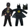 Kostým pre chlapca- Ninja kostým karate bojovník pre deti 120/130 (Kostým kostým Batman pre karnevalovú guľu -l)