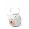Kähler Hammershøi Poppy porcelánová kanvica 1,2 l, biela, 692298