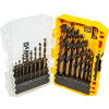 DeWALT DT70729 Sada vrtákov do kovu, 23-dielna, Black & Gold