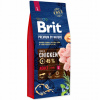 Suché krmivo pre psa Brit Premium by Nature Adult L kuracie mäso 15 kg