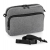 BagBase Taška cez rameno BG242 Grey Marl 26 x 19 x 7 cm