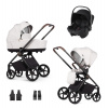 Venicci Kombinovaný kočík 2v1 CLARO + Autosedačka Britax Baby-Safe Core + Adaptéry Varianta: Vanilla