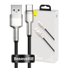 Kábel USB pre USB-C Baseus Cafule, 66 W, 0,25 m (čierny) 6953156209749