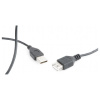 Gembird USB 2.0 extension cable, 0.75 m, black (CC-USB2-AMAF-75CM/300-BK)