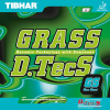 Poťah Tibhar GRASS D.TECS GS - gluing sheet Vyberte FARBU poťahu: červený / RED, Vyberte HRÚBKU špongie: OX / 0 mm