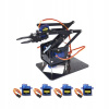 Rameno robota - 4DOF Robot Arm so 4 servami SG90 pre ESP/STM32/Arduino IDE