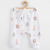 Detské bavlnené nohavice Jogger New Baby For Babies safari 56 (0-3m)