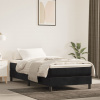 vidaXL Matrac s taštičkovými pružinami čierny 80x220x20 cm zamat - Čierna - 158865-94502