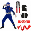 Kostým pre chlapca- Ninja kostým od Nunchaku alter 120-130 (Ninja Samurai Golden Dragon 120/130 + Nunchaku outfit)