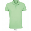 SOĽS Planet Men Pánska polokošeľa SL03566 Frozen Green 3XL