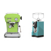 Ascaso Dream ONE, Fresh Pistachio + Eureka Mignon Specialita, CR tiffany blue