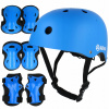 Súprava Allvo 7v1 chrániče na kolieskové korčule + prilba pre dieťa 54-58 cm