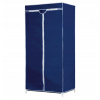 ALPINA Textilná šatníková skriňa 75x50x160cm tmavo modrá ED-208328