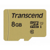 Karta TRANSCEND MicroSDHC 8GB 500S, UHS-I U1 + adaptér TS8GUSD500S Transcend
