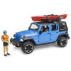 BRUDER 2529 Jeep Wrangler Rubicon s kajakom a postavou