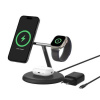 Belkin BOOST CHARGE™ PRE Qi2 3v1 Bezdrôtové nabíjanie pre iPhone/Apple Watch/AirPods, čierna
