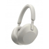Sony WH-1000XM5 - strieborne