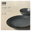 F&F Home Twilight Teal obedová súprava 12 ks