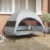 VidaXL pelech pre psa strieborné 127 cm x 81 cm