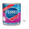 Chemolak Ferro Color U2066 1000 biela Pololesk - základná a vrchná farba na kov 0,75l
