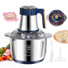 ELEKTRICKÝ MLYNČEK NA MÄSO S KRÁJAČOM ZELENINY 500 W 5 L VEĽKÁ SADA