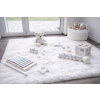 Koberec biely 105x95cm