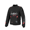 bunda HALO PRO DRYSTAR XF, ALPINESTARS (černé/tmavě šedé/červené) 2026 2XL