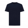 Tričko Iqoniq Kakadu relaxed fit, modrá námornícka, S