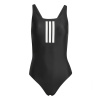 Dámske Jednodielne plavky ADIDAS 3S MID SUIT JE1921 – Čierna