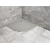 Polkruhová sprchová vanička 100x100 Kyntos A Cemento Radawa (Polkruhová sprchová vanička 100x100 Kyntos A Cemento Radawa)