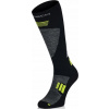Brubeck BSK001/M Pánské ponožky Ski Force černo/zelené M/39-41