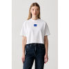 Karl Lagerfeld Jeans tričko dámske bavlnené B3W17022 biela M