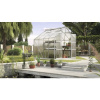 Skleník Vitavia Uranus 6700 polykarbonát 6 mm 257x258 cm hliník vr. základového rámu