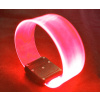 RAVEON LED magnetický svietiaci náramok - červený