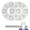 Rozširovacie podložky so štiftami (sada 2ks) pre hyundai getz i fl - 22mm, 4x100, 54,1