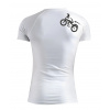 Pánske tričko nanosilver® MOTO biele Veľkosť: XL