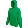 F.O.L. | Classic Hooded Sweat, Mikina s kapucňou, zelená Kelly, S