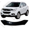 Lišta - deflektor kapoty krátký Hyundai ix35 -- 2010-15
