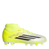 adidas Kids' F50 Club Mid Cut F50 Firm Ground Football Boots Solar Yellow 1 (33)
