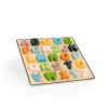 Bigjigs Toys Drevené puzzle veľké písmená - ABC Bigjigs Toys Drevené puzzle veľké písmená - ABC