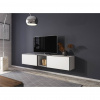 Cama Meble Tv stolík ROCO RO 10, biely mat/čierny mat/biely mat