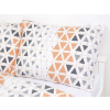 Dreamy Linens Obliečky krepové Farebné trojuholníky
