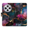 Flip pouzdro iSaprio na mobil Xiaomi Redmi 14C / Poco C75 - Dark Marble s kapsičkami na karty (Knížkové flipové pouzdro iSaprio pro mobil Xiaomi Redmi 14C / Poco C75 - Dark Marble - elegantní obal s k