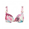 Dámska plavková podprsenka Summer Fleur WP - Triumph kombinace temně růžové (M020) 036C