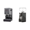 Gaggia New Classic EVO, grey + Eureka Mignon Specialita, CR anthracite