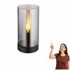 Stolná lampa GLOBO čierna 25 W