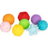Haunger senzorické loptičky pre najmenších Textured Balls 8 kusov