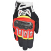 rukavice SMX-2 AIR CARBON 2022, ALPINESTARS (červené/černé/bílé/žluté fluo)